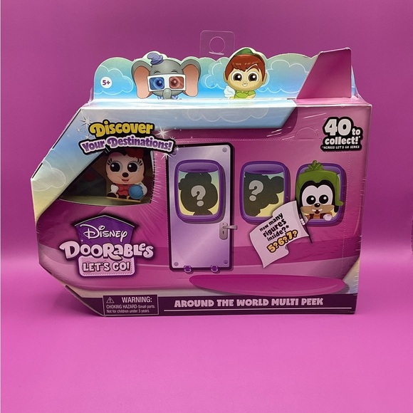 Disney Doorables Let's Go! Collectible Set - Purple and Multi-Color - Picture 1 of 3